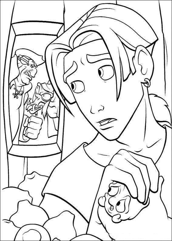 Treasure planet coloring pages