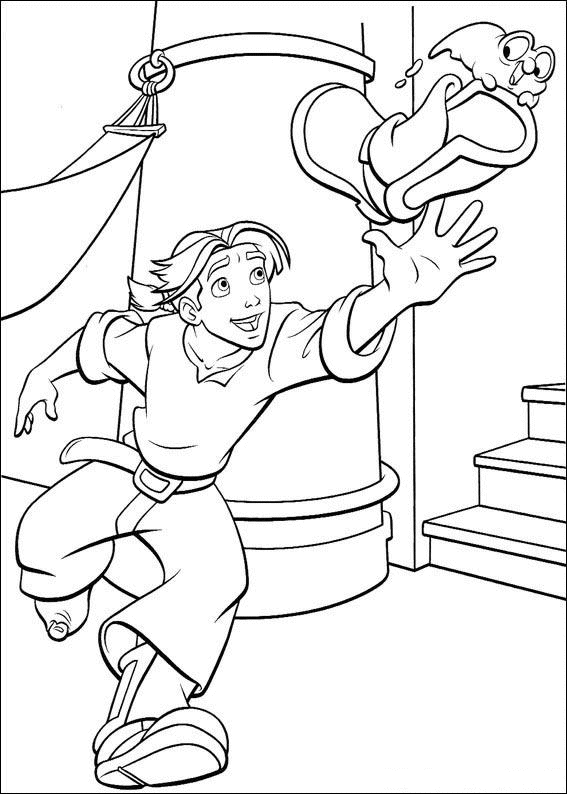 Treasure planet coloring pages