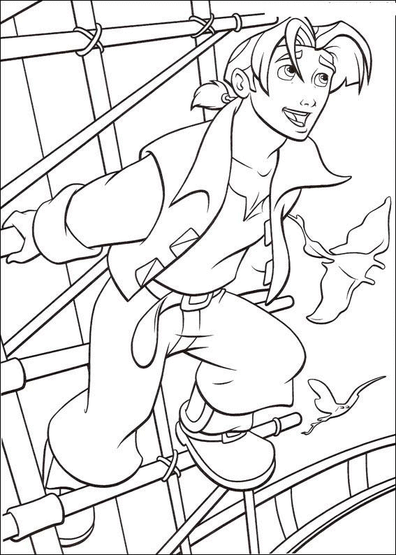 Treasure planet coloring pages