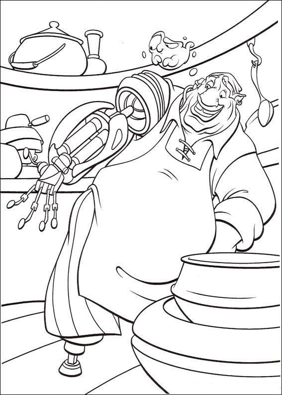 Treasure planet coloring pages