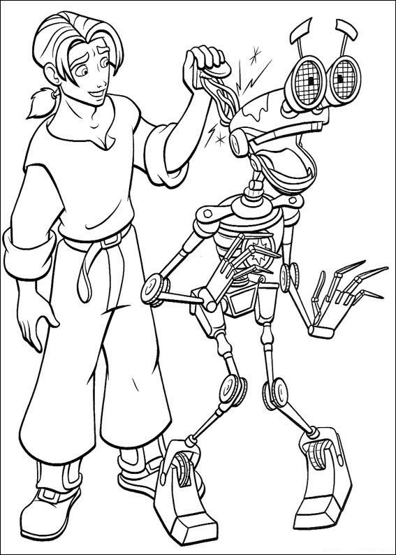 Treasure planet coloring pages