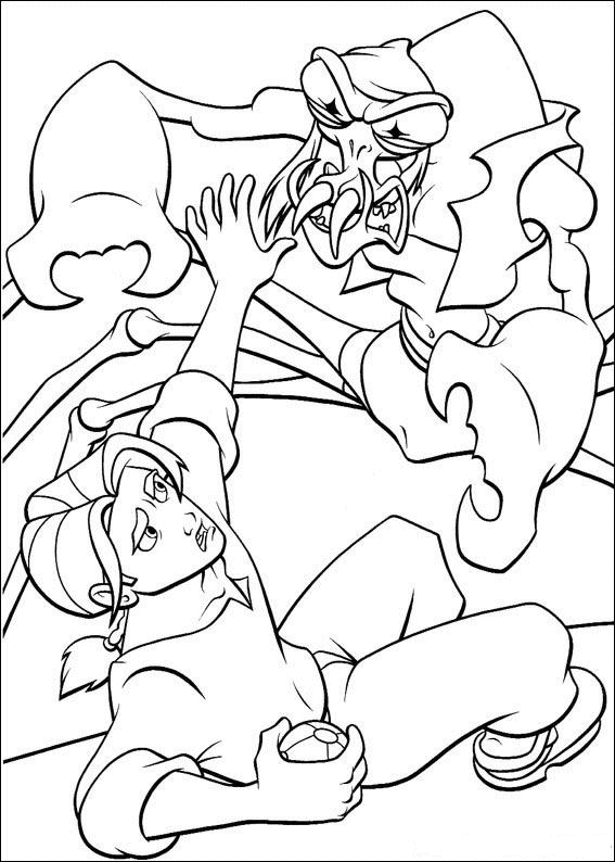 Treasure planet coloring pages