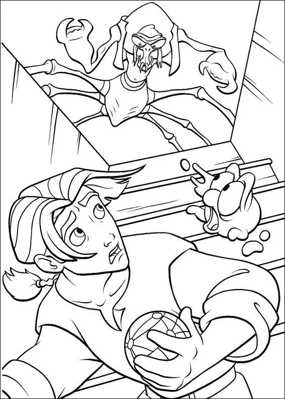 Treasure planet coloring pages