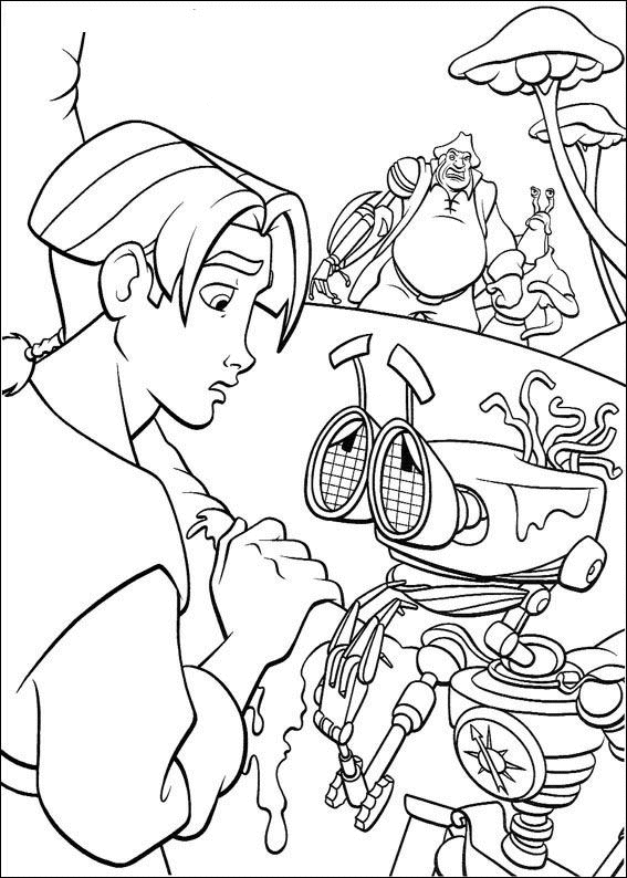 Treasure planet coloring pages