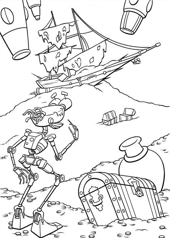 Treasure planet coloring pages