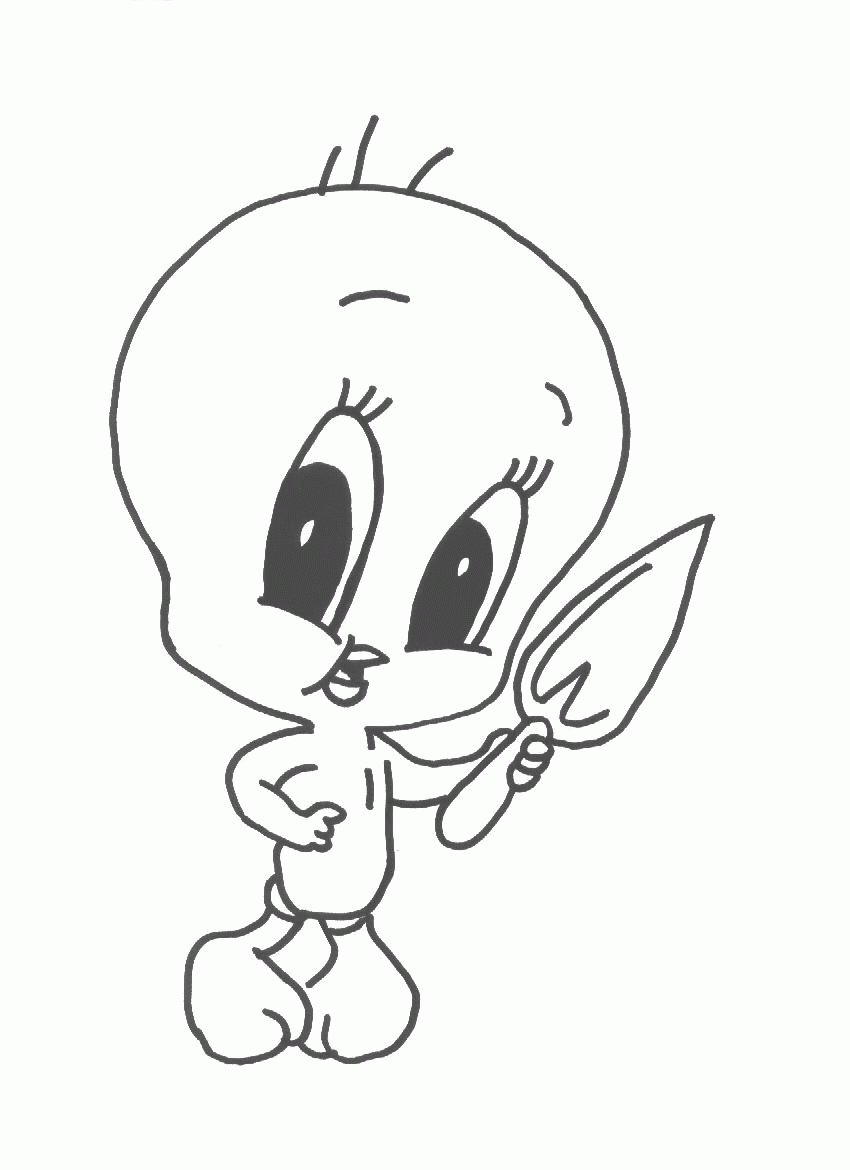 tweety coloring pages 10