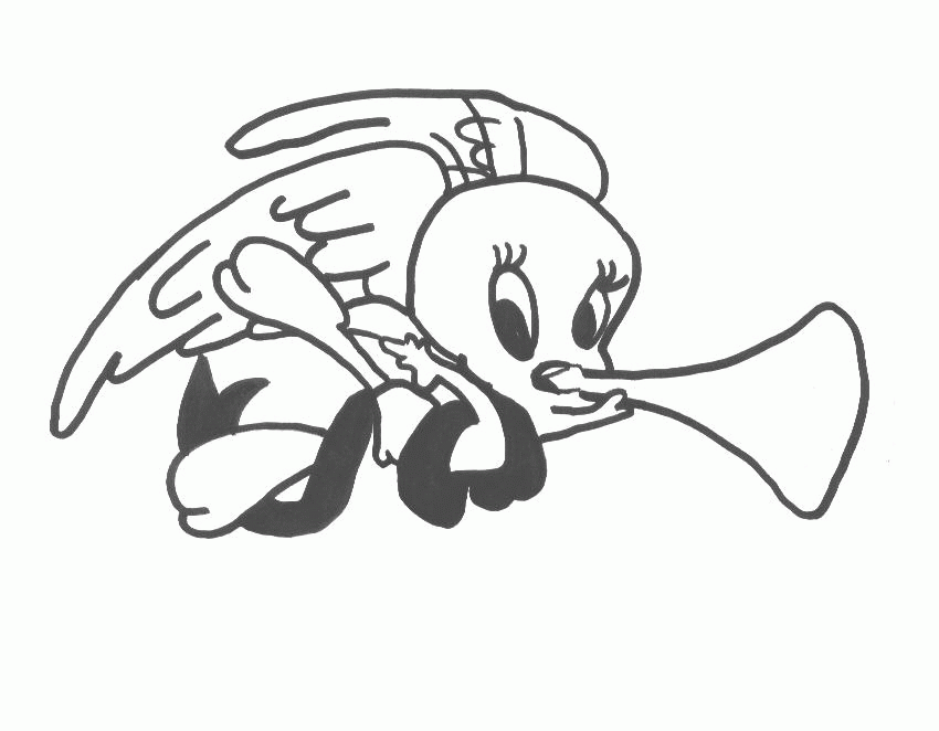 Tweety coloring pages