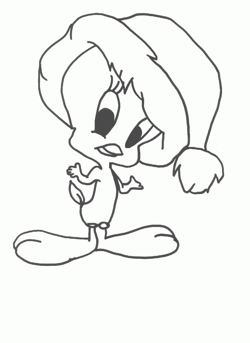 Tweety coloring pages