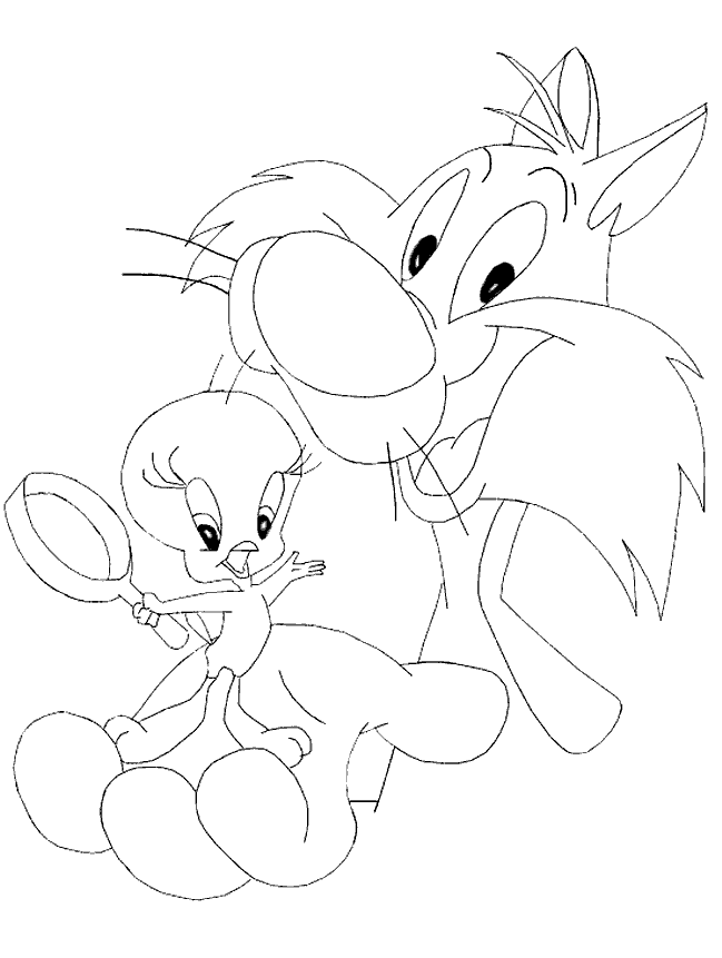 Tweety coloring pages