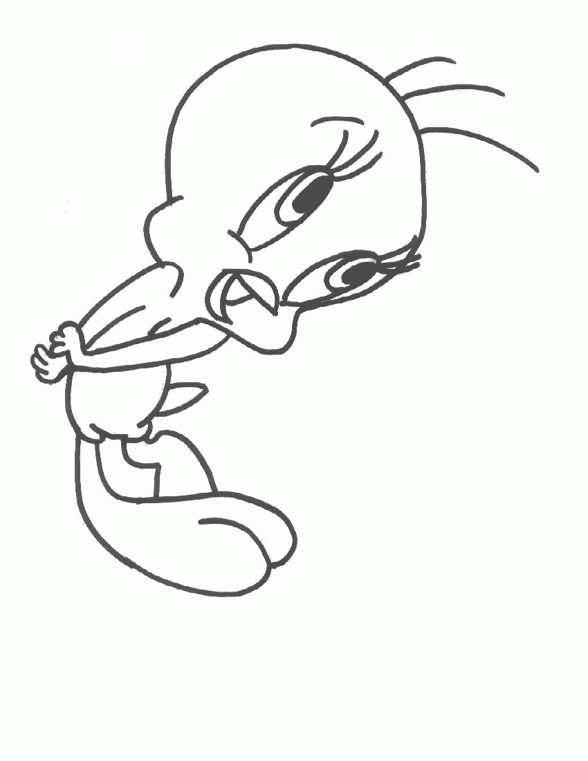 Tweety coloring pages