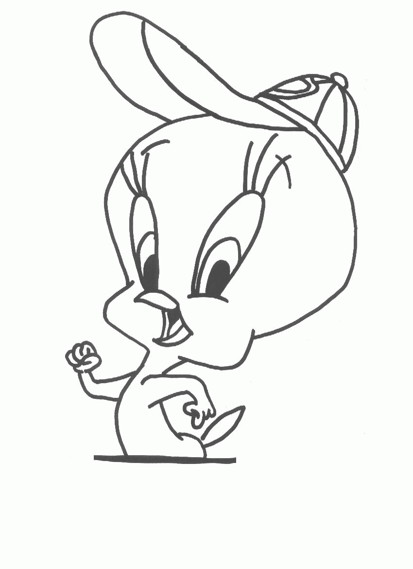 Tweety coloring pages