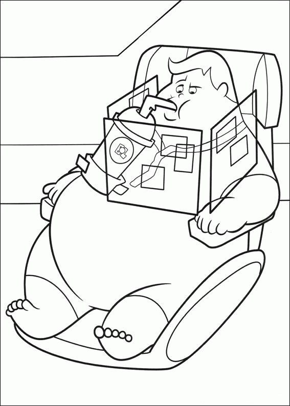 Wall e coloring pages