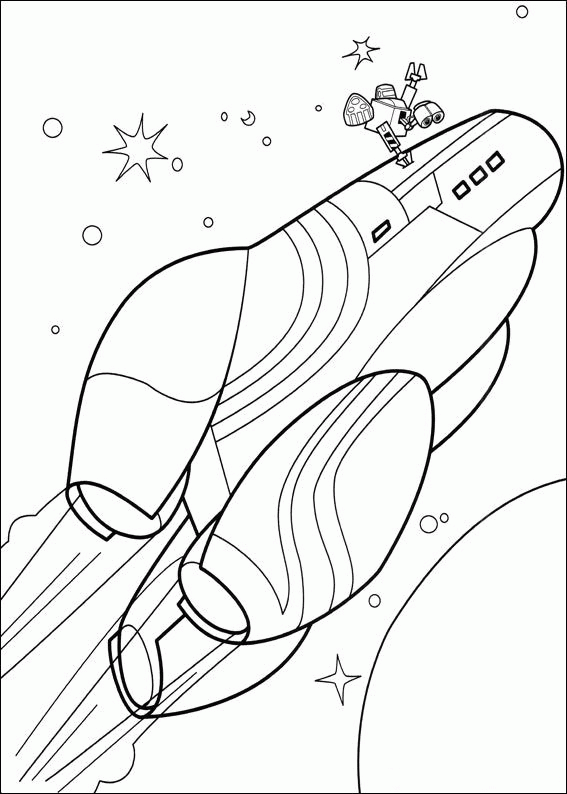 Wall e coloring pages