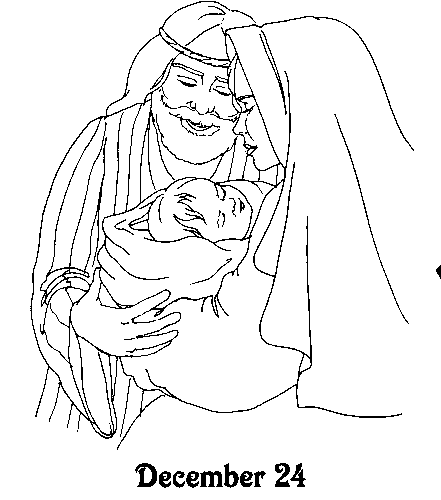 Advent Coloring Pages