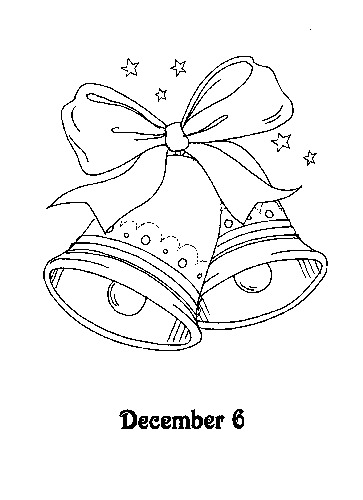Advent coloring pages