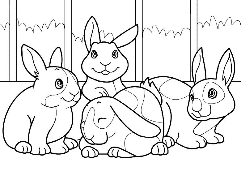 Animalsday coloring pages