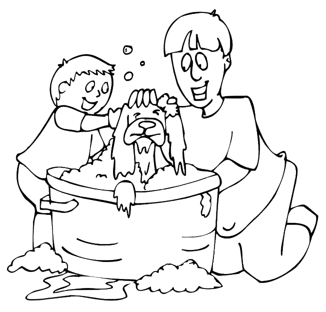 Animalsday coloring pages