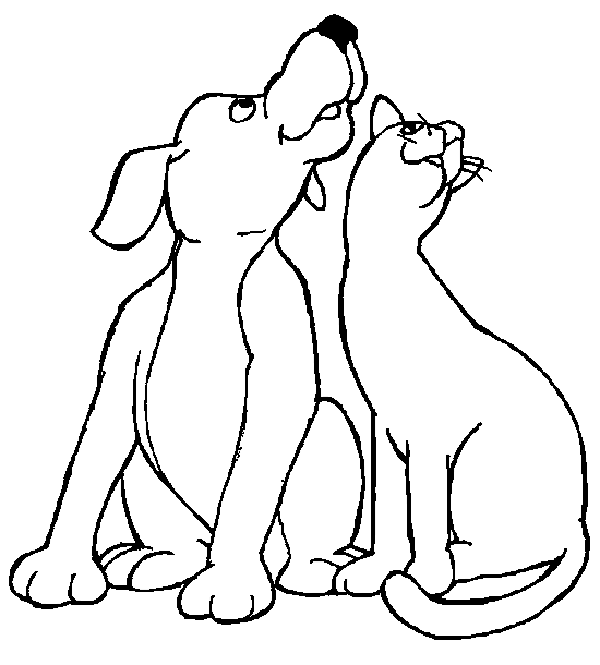 Animalsday coloring pages