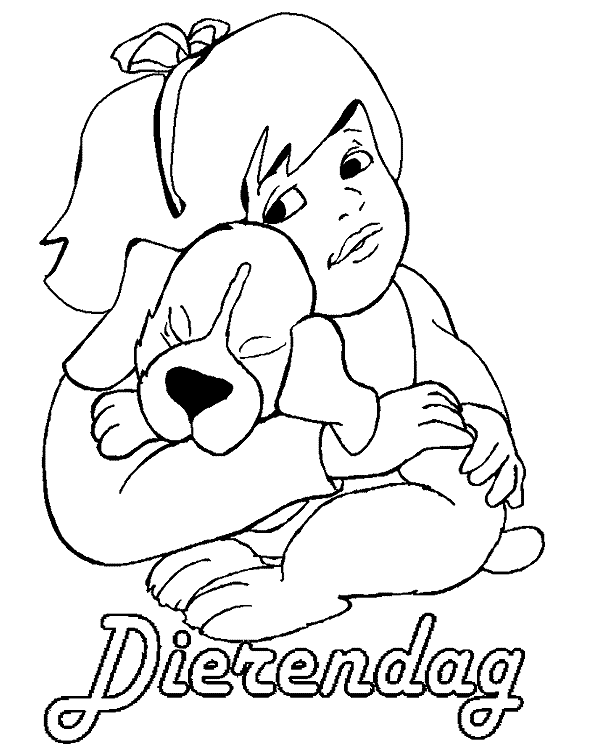 Animalsday coloring pages