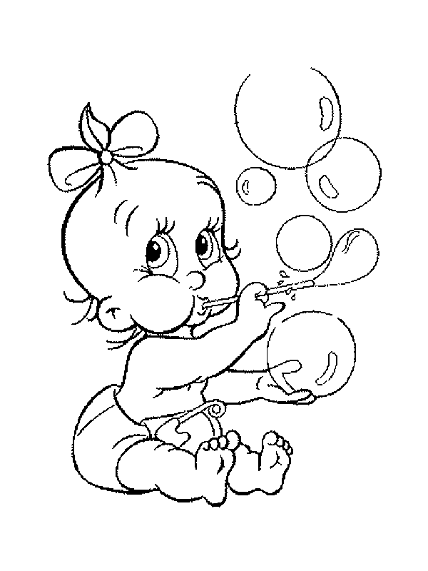 Birth coloring pages