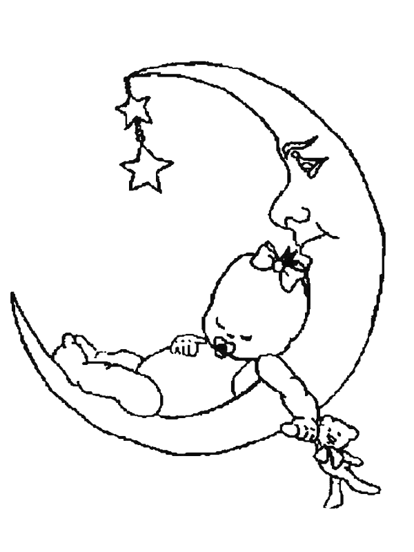 Birth coloring pages