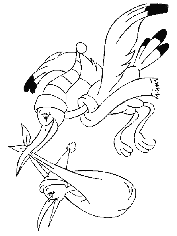 Birth coloring pages