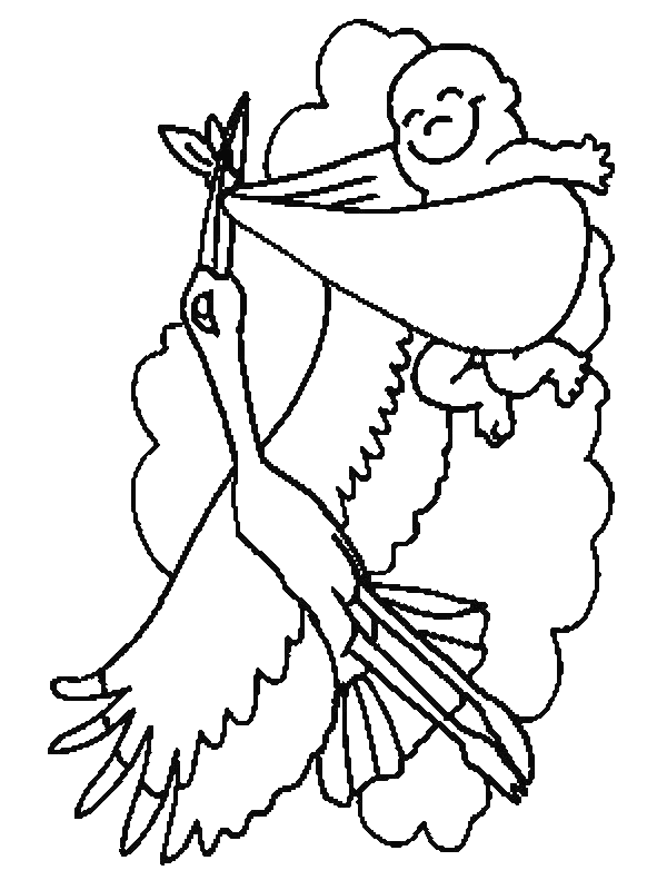 Birth coloring pages