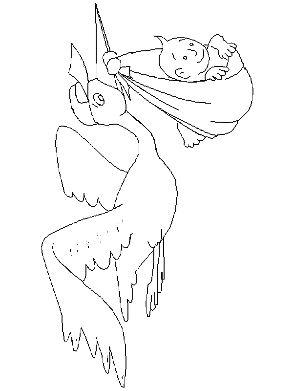 Birth coloring pages