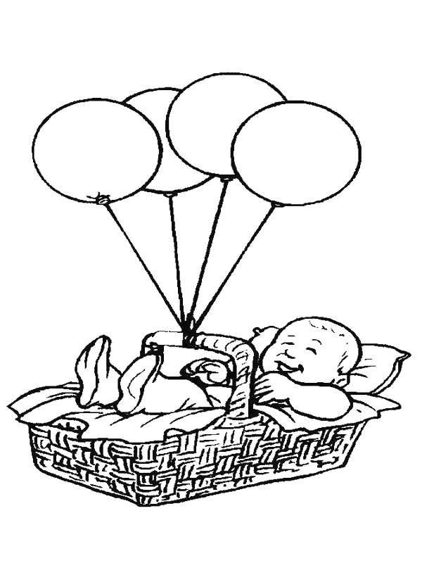 Birth coloring pages