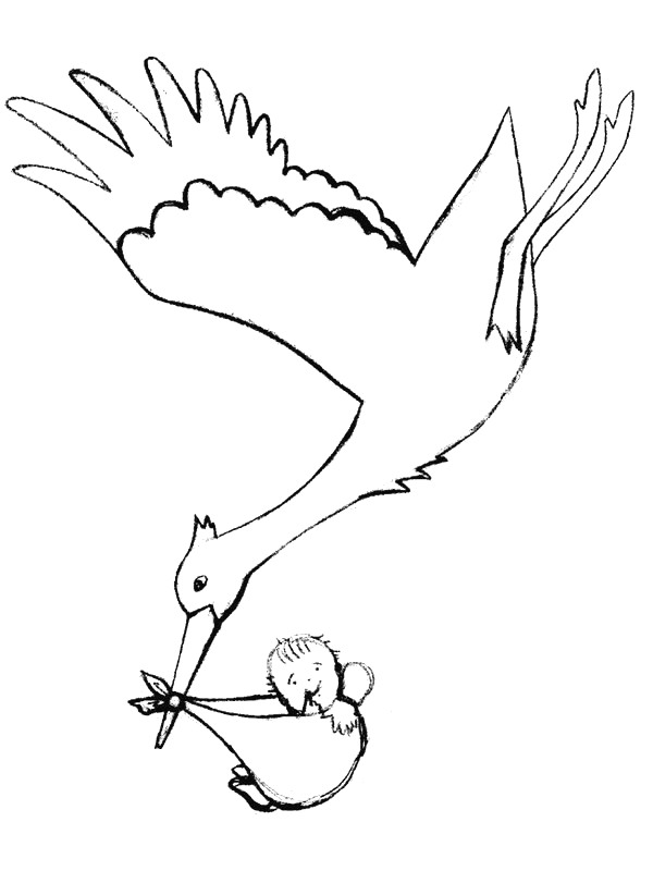 Birth coloring pages