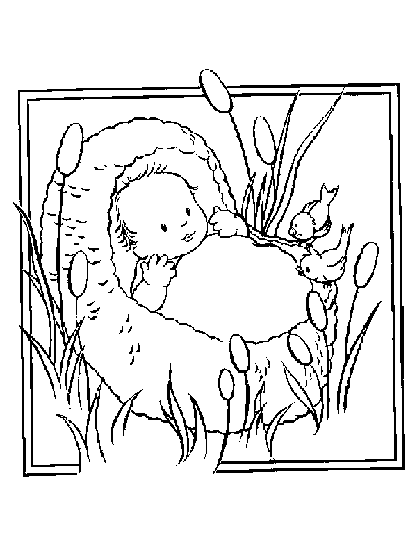 Birth coloring pages