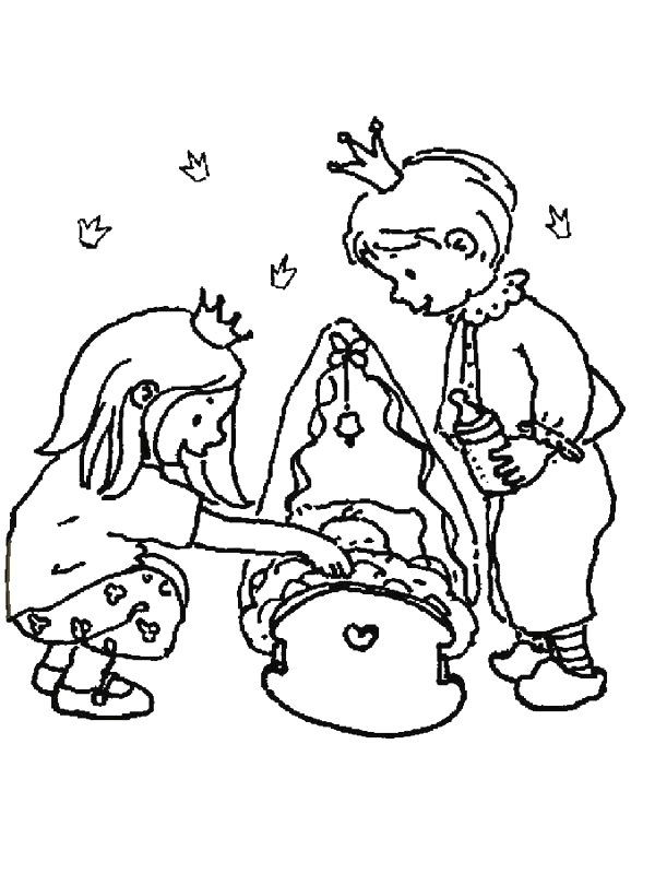 Birth coloring pages