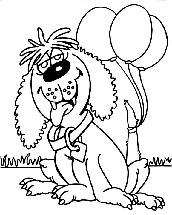 Birthday coloring pages