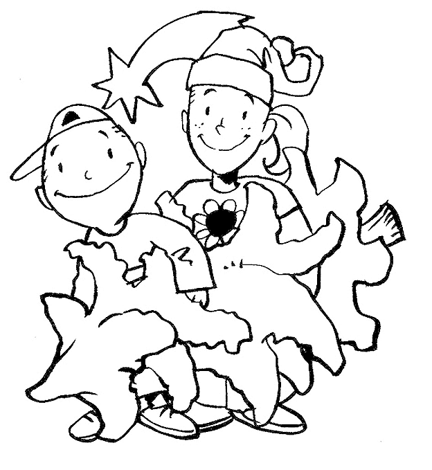 Christmas coloring pages