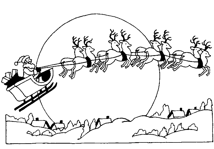 Christmas coloring pages