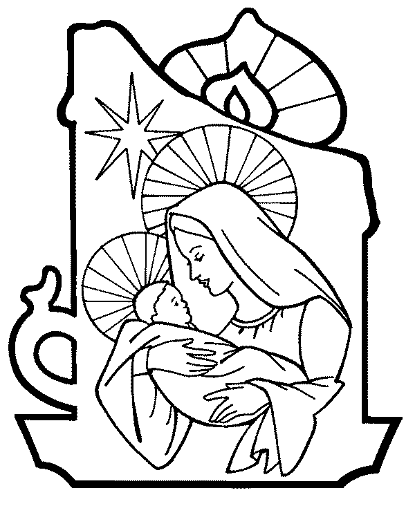 Christmas coloring pages