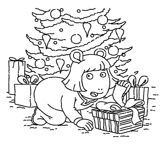 Christmas coloring pages