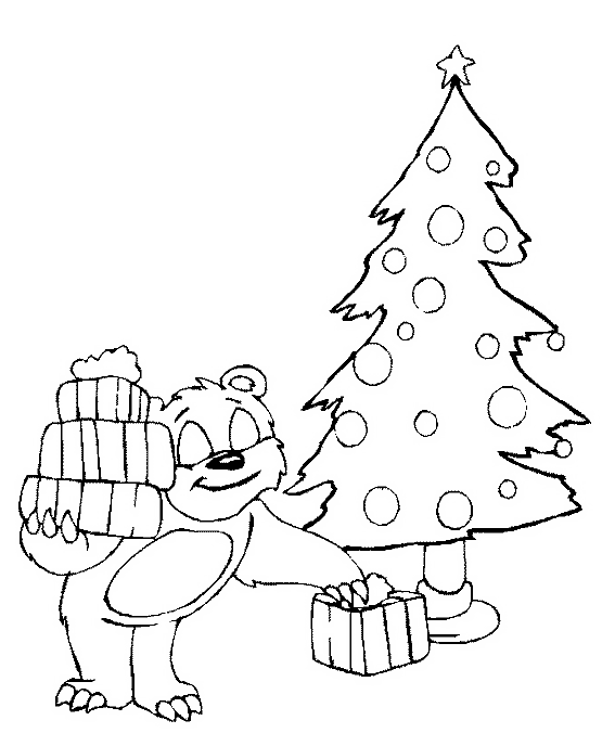 Christmas coloring pages