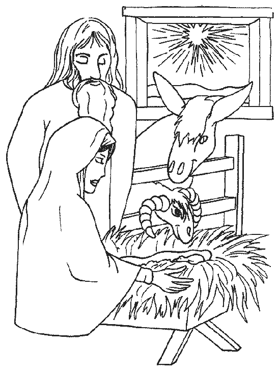 Christmas coloring pages