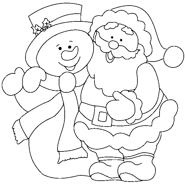 Christmas coloring pages