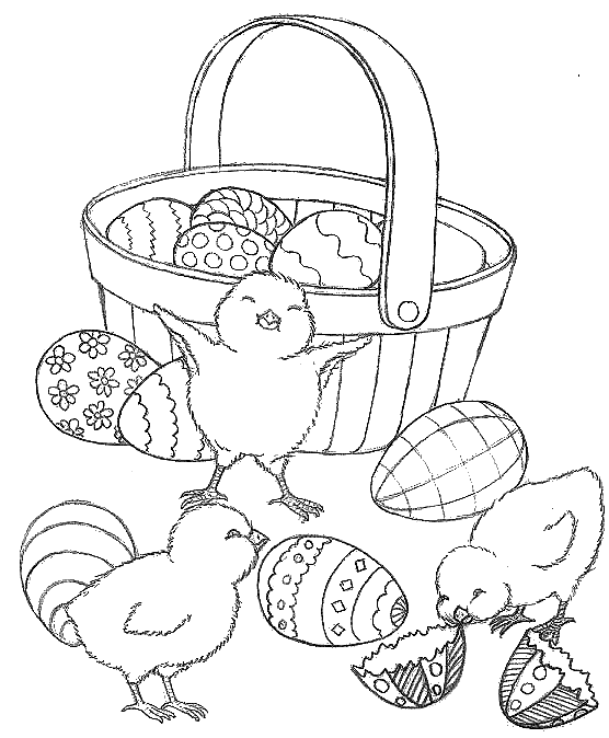 Easter coloring pages