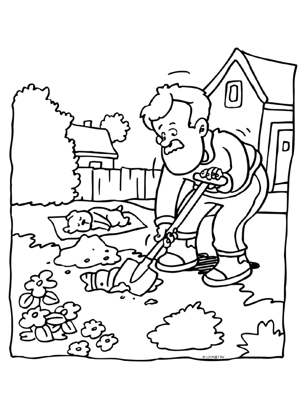 Funeral coloring pages