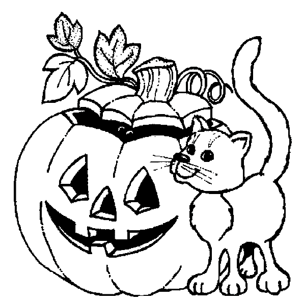 Halloween coloring pages