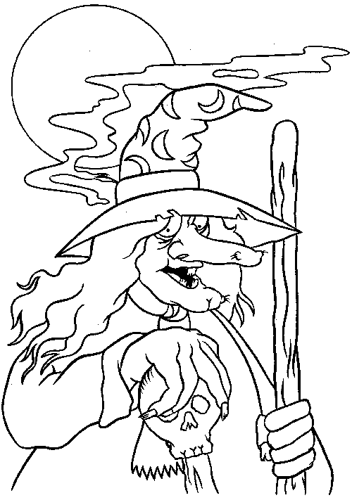 Halloween coloring pages
