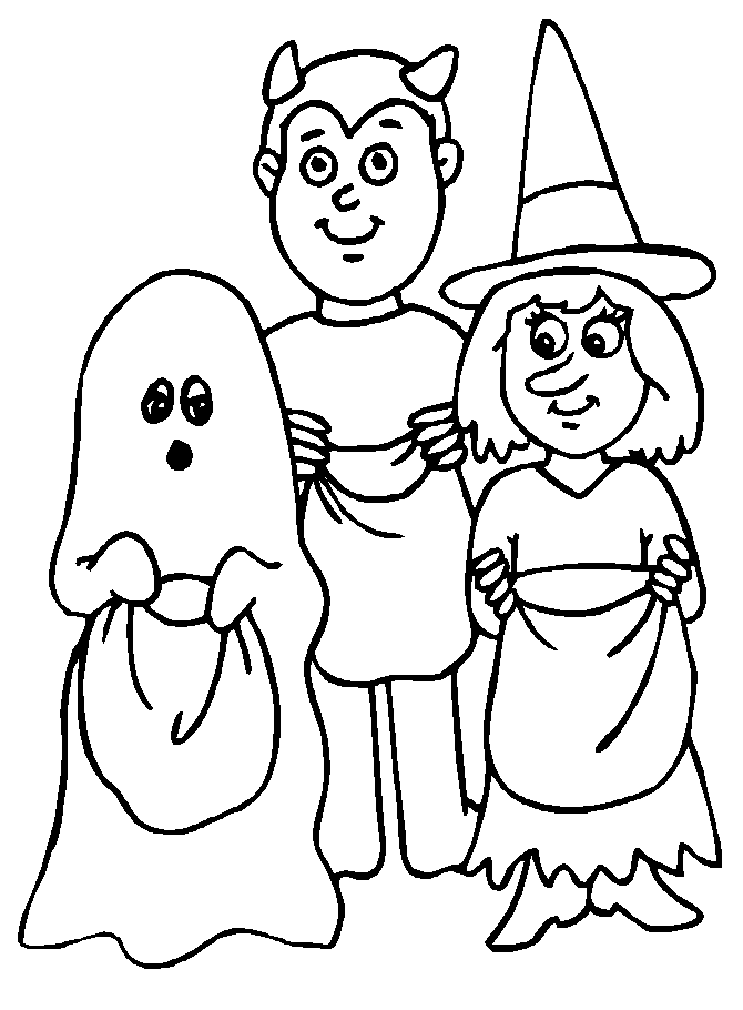 Halloween coloring pages