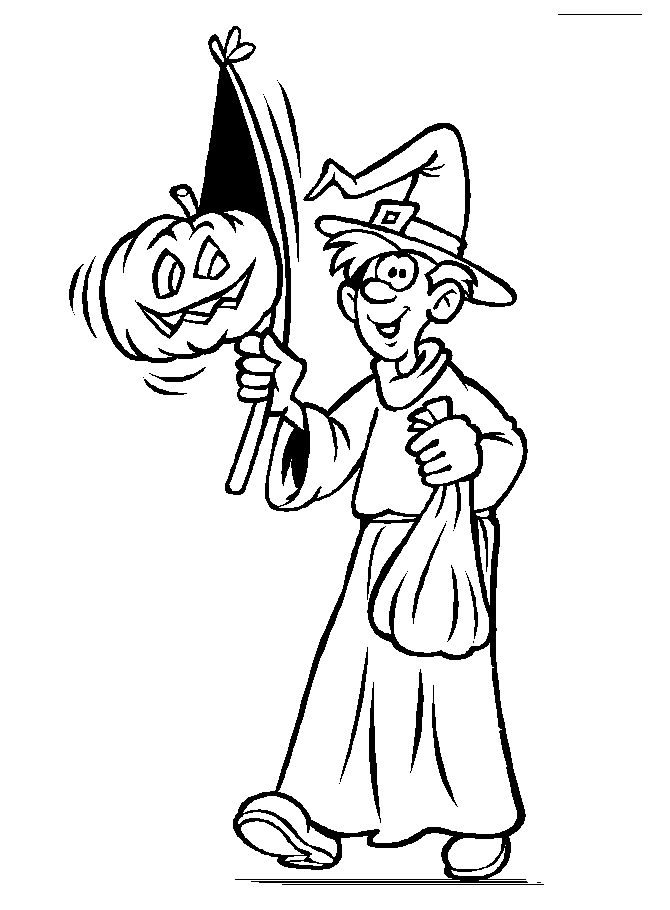 Halloween coloring pages