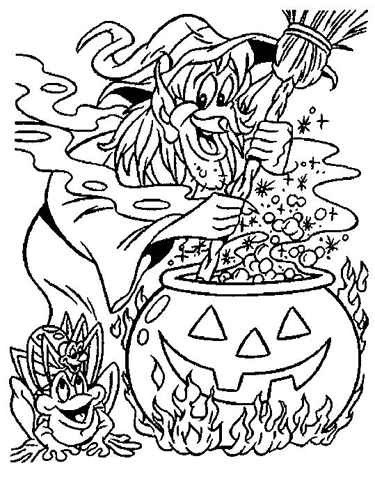 Halloween coloring pages