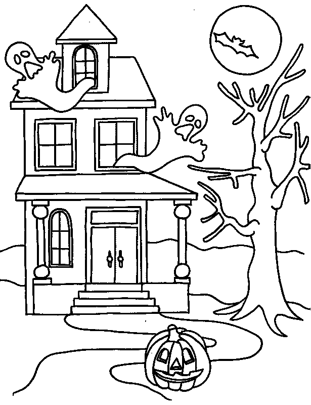 Halloween coloring pages