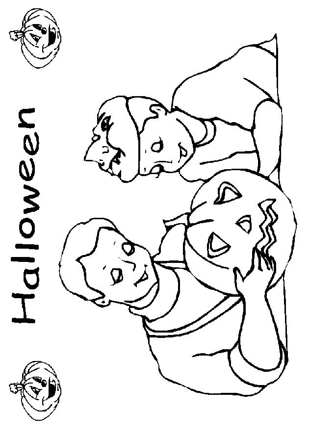 Halloween coloring pages