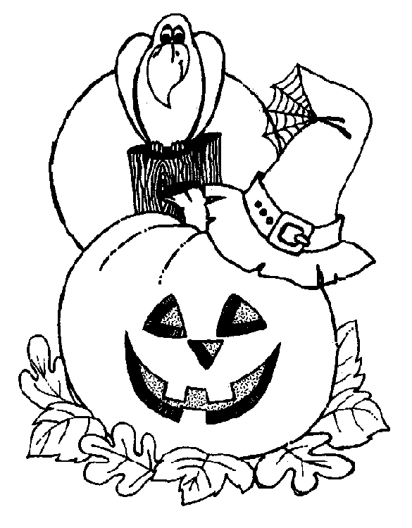 Halloween coloring pages